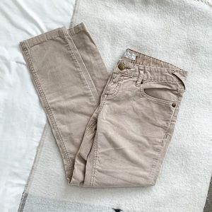 NWOT free people corduroy pants!